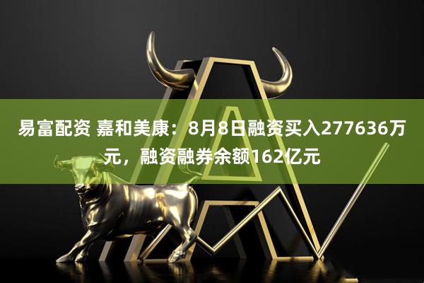 易富配资 嘉和美康:8月8日融资买入277636万元,融资融券余额162亿元